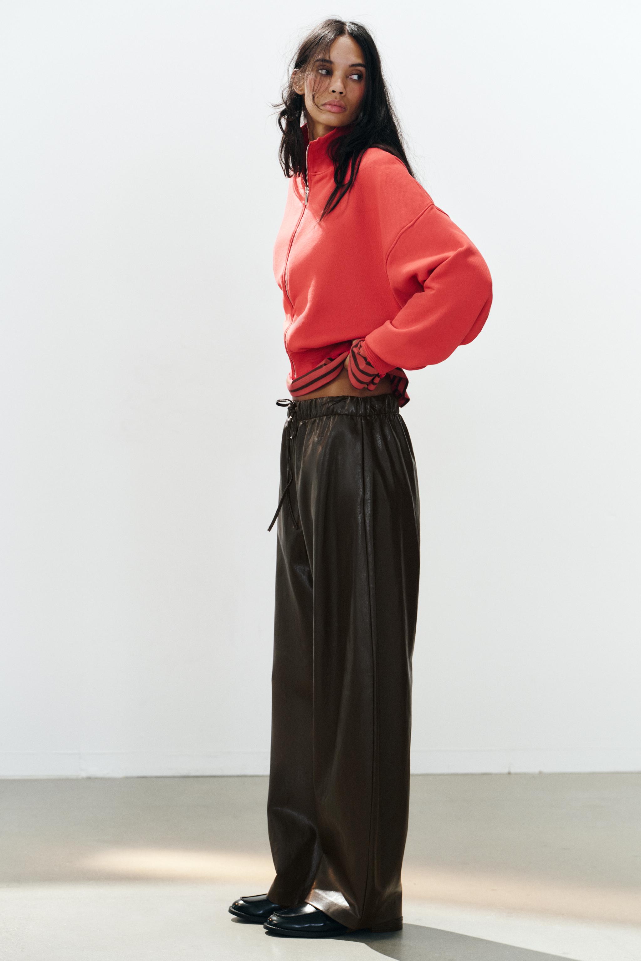 TECHNICAL FABRIC BALLOON PANTS