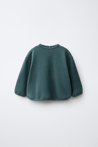 CAMISETA LISA SOFT TOUCH - Azul de Zara