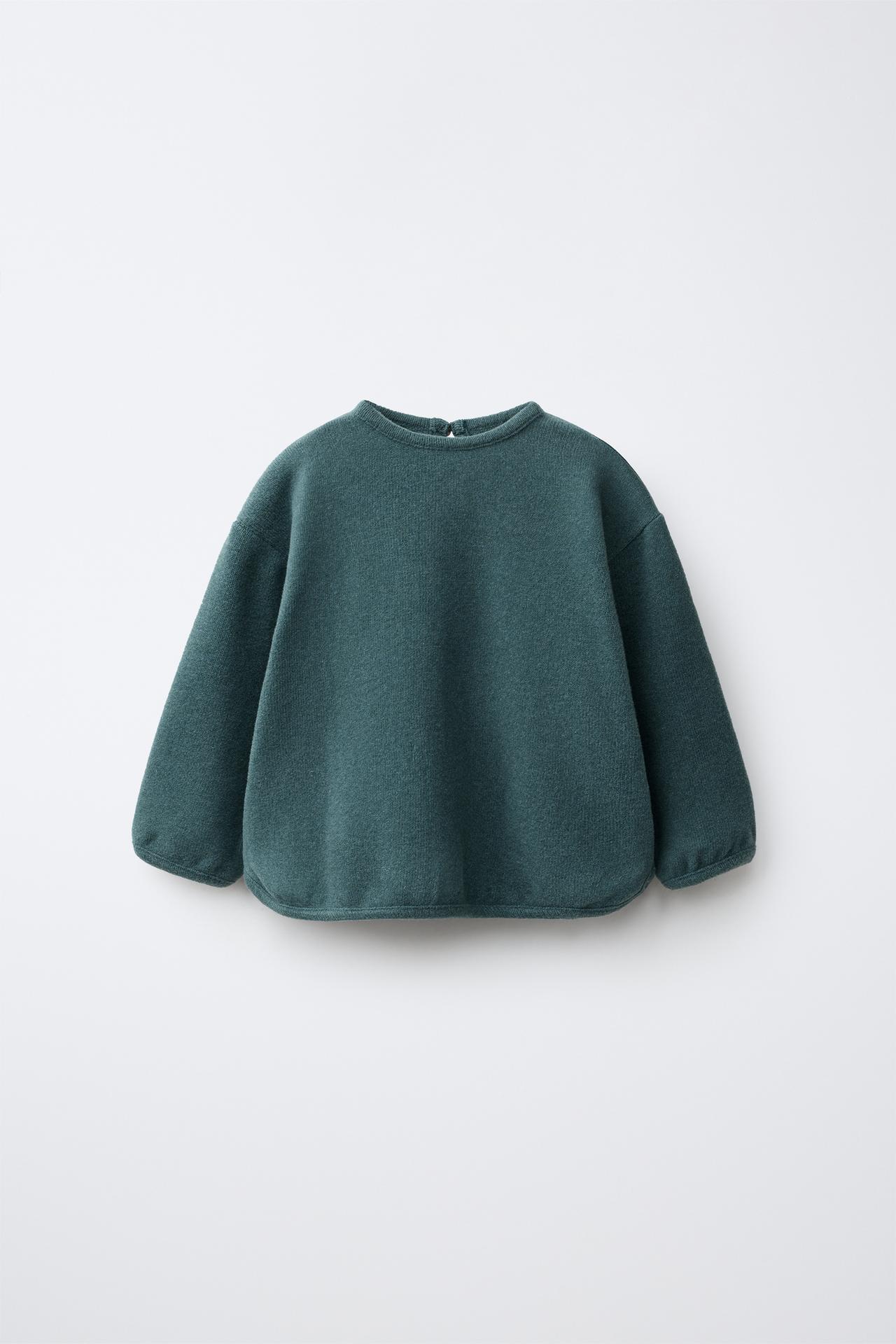 SOFT TOUCH PLAIN T-SHIRT — Blue