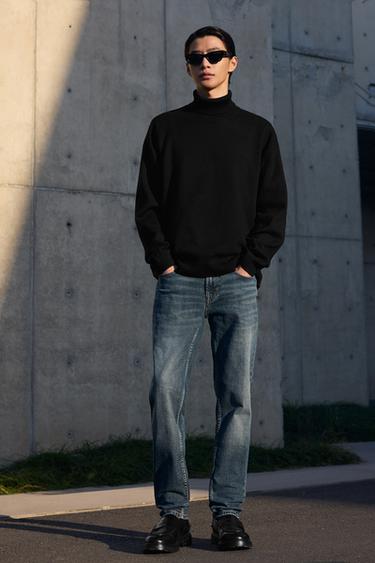 BASIC SLIM FIT JEANS - Blue by Zara