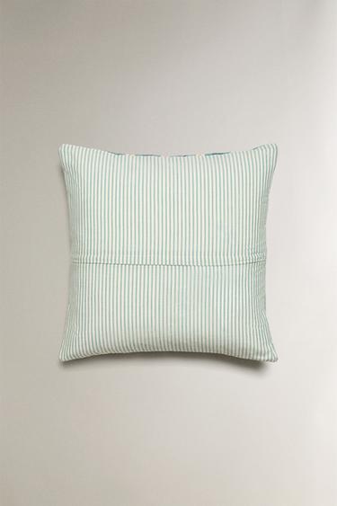 CHILDREN'S MULTI-WIDTH STRIPED QUILT CUSHION COVER - striped by Zara - Image 3