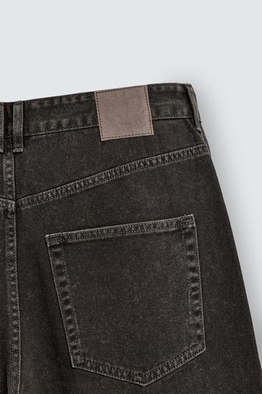 TWIST SEAM RELAXED FIT TROUSERS - Dark grey by Zara - Image 9