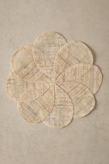 FLOWER RAMIE PLACEMAT - Light beige by Zara - Image 5