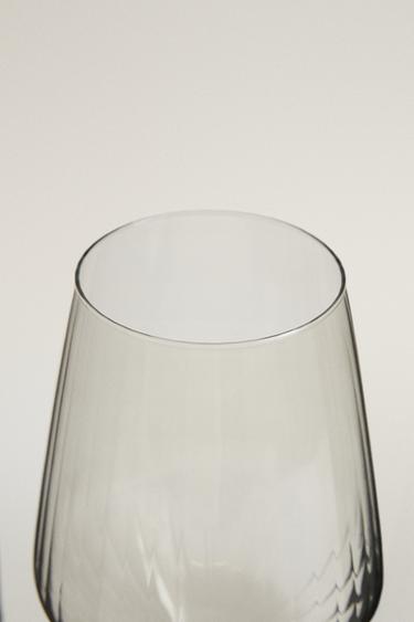 VERRE À VIN COULEUR - Grisâtre de Zara - Image 1