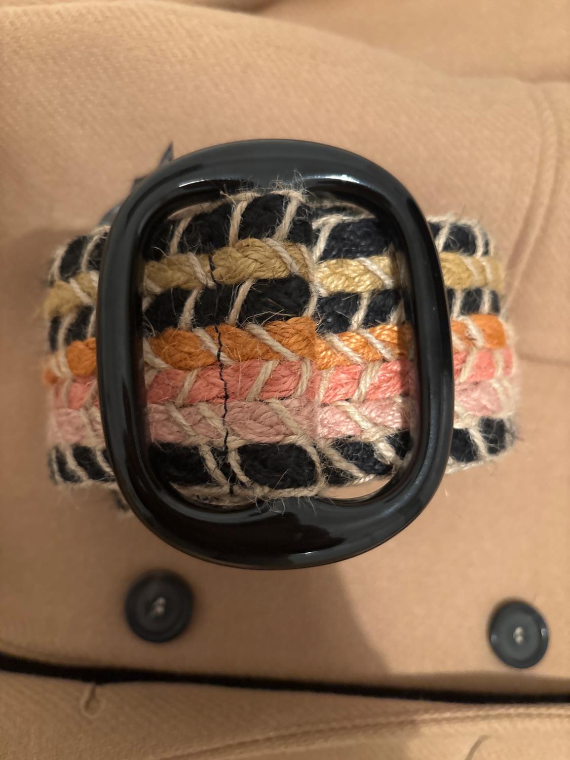 BELT WITH ACETATE BUCKLE - Image 3