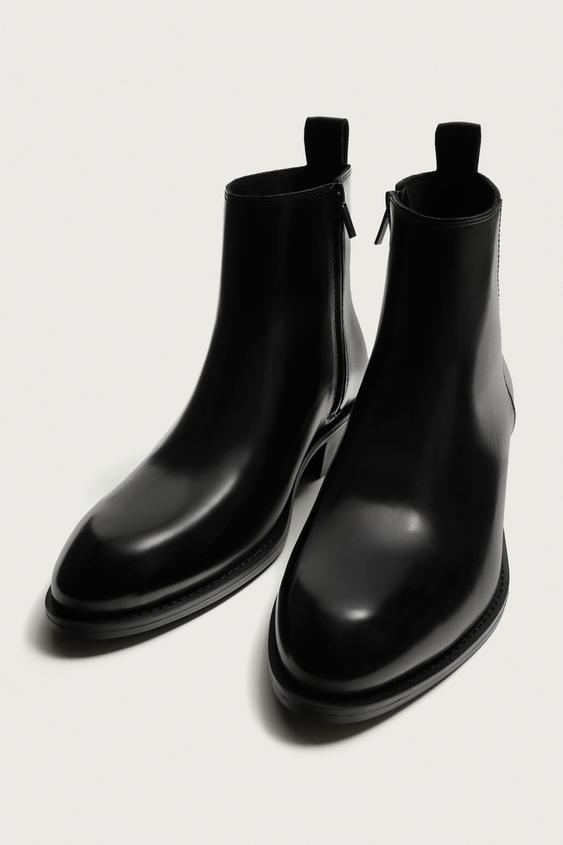 BOTTES À TALONS - Noir de Zara - Image 1