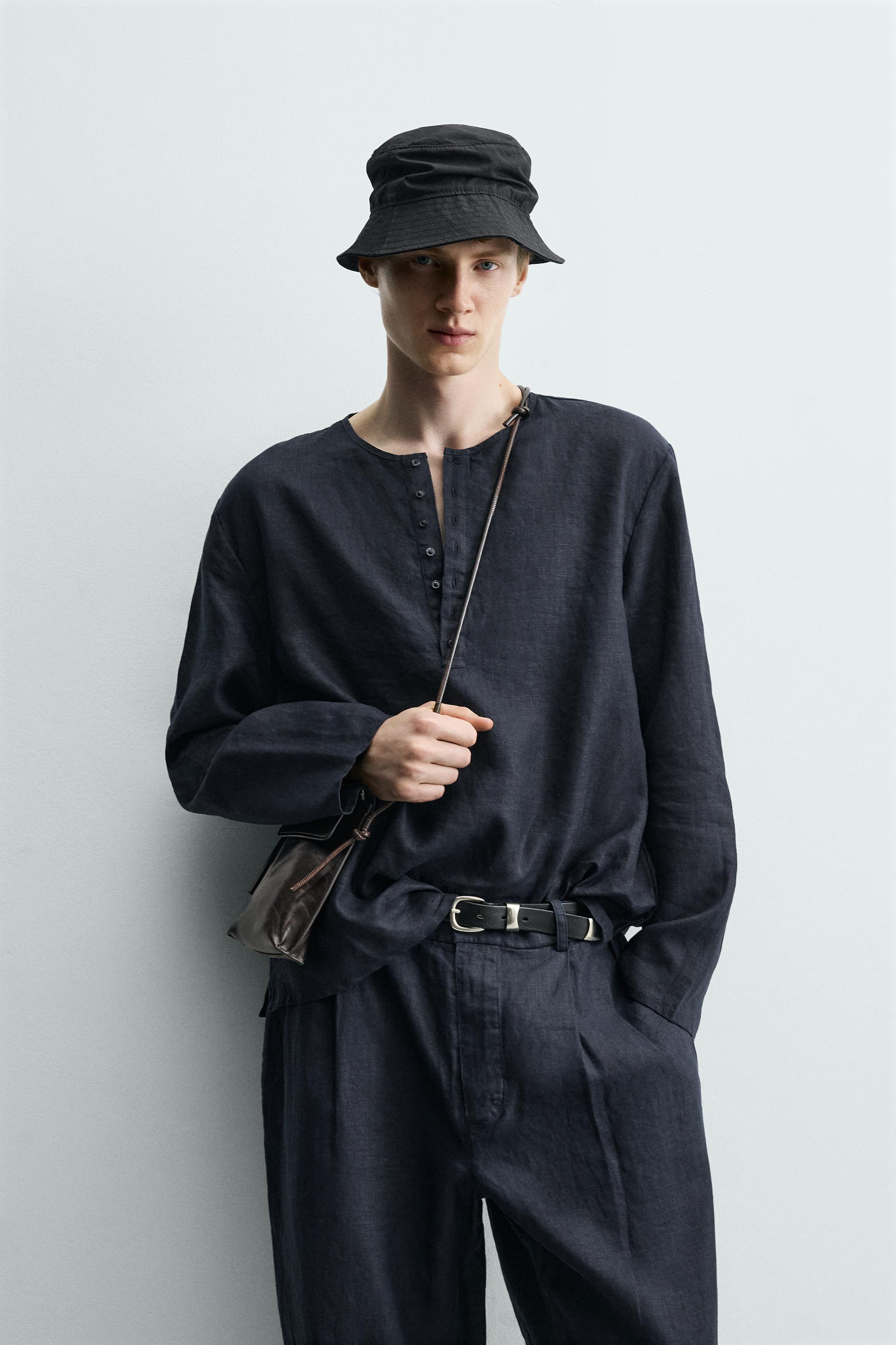 100% HEMP HENLEY SHIRT