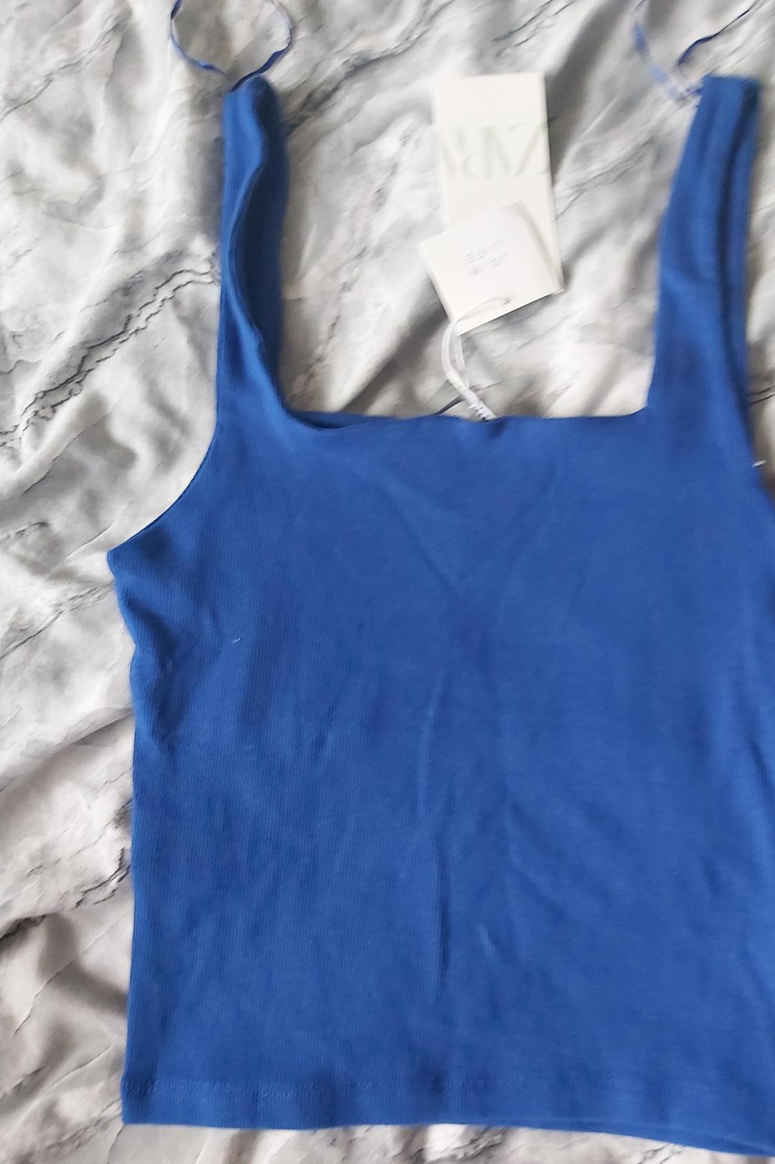 RIBBED STRAPPY TOP - Image 2