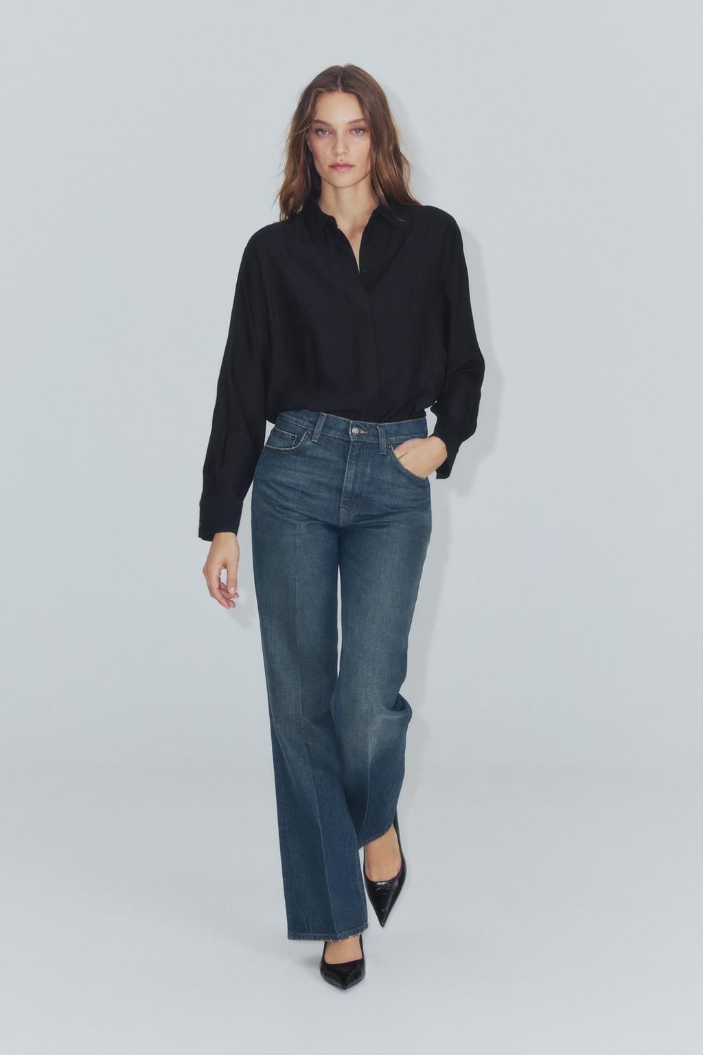 ZW COLLECTION FLARE FIT MID-WAIST JEANS