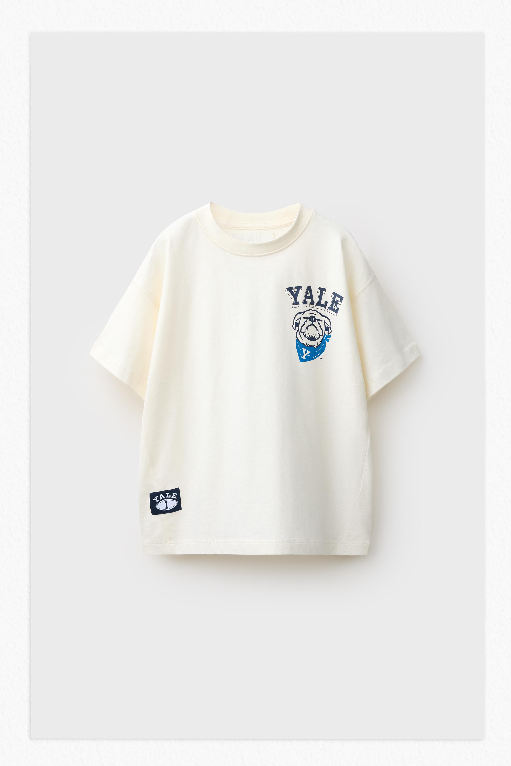 YALE UNIVERSITY™ PRINT T-SHIRT — White