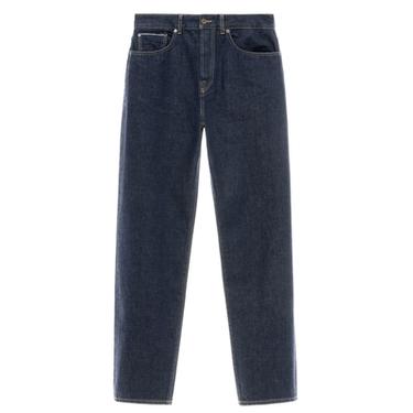 STRAIGHT ANKLE FIT SELVEDGE JEANS - Blue by Zara