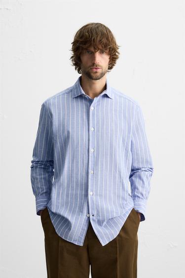 Zara STRIPED SHIRT - striped