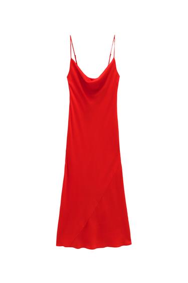 SATIN CAMISOLE DRESS
