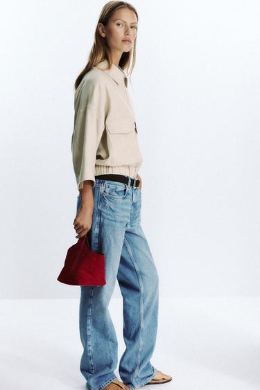 VESTE SAHARIENNE EN LIN - Sable de Zara - Image 2
