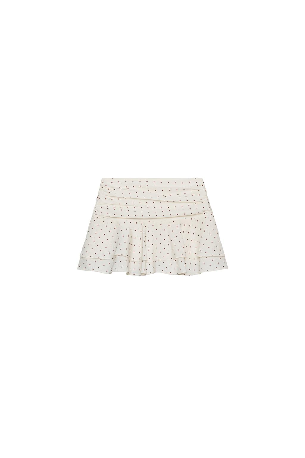 RUFFLED POLKA DOT SKORT - image 3