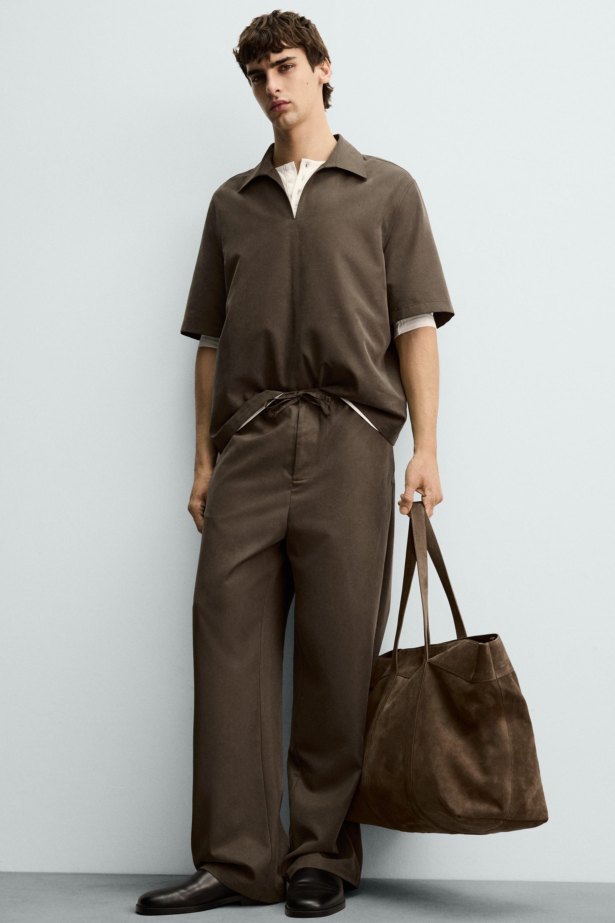 FLOWY WIDE FIT PANTS