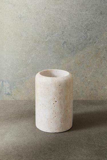 BEIGE MARBLE TOOTHBRUSH HOLDER - Beige by Zara - Image 5
