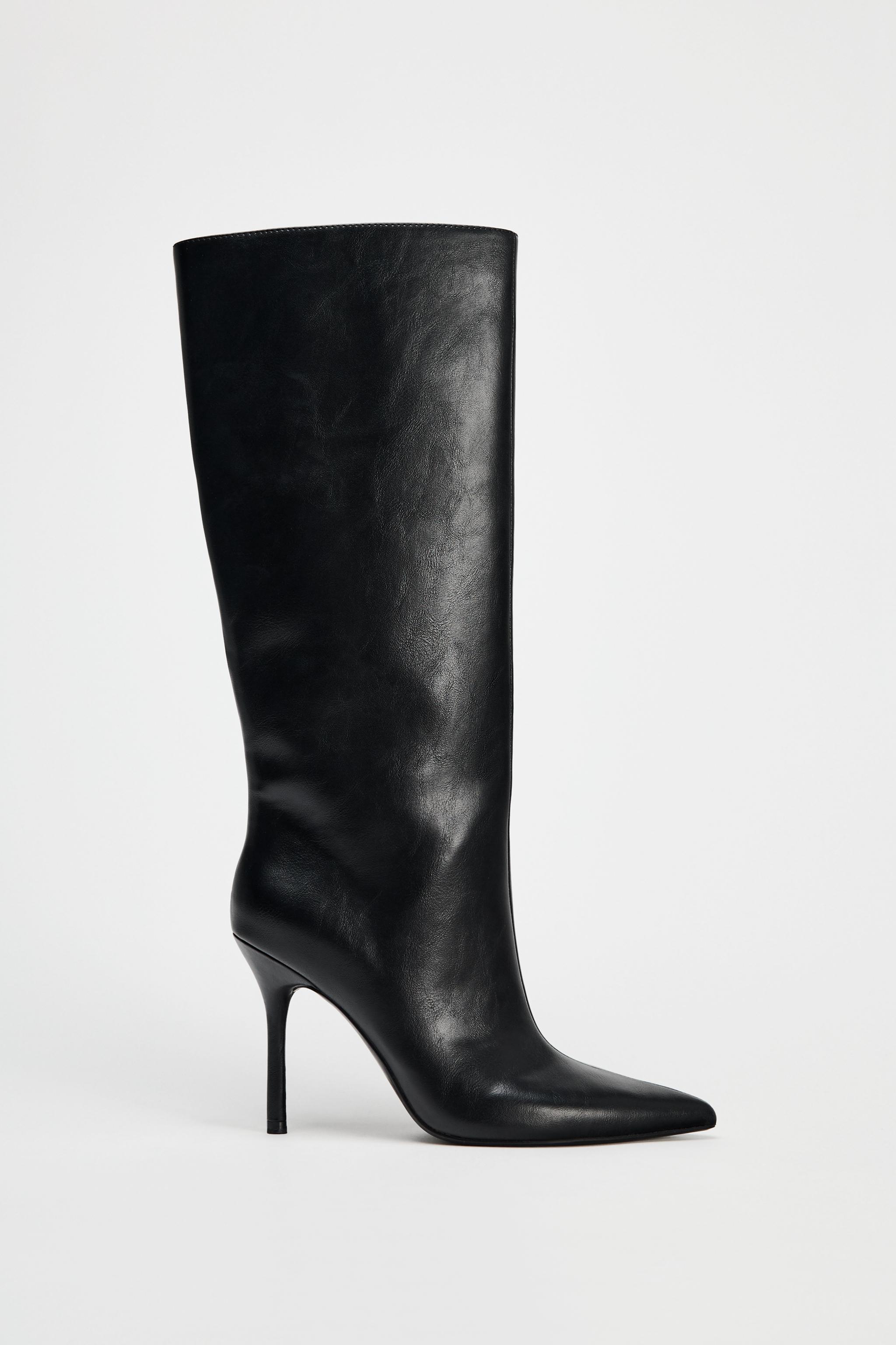 Bottes noires pour femme Nouvelle Collection en ligne ZARA France