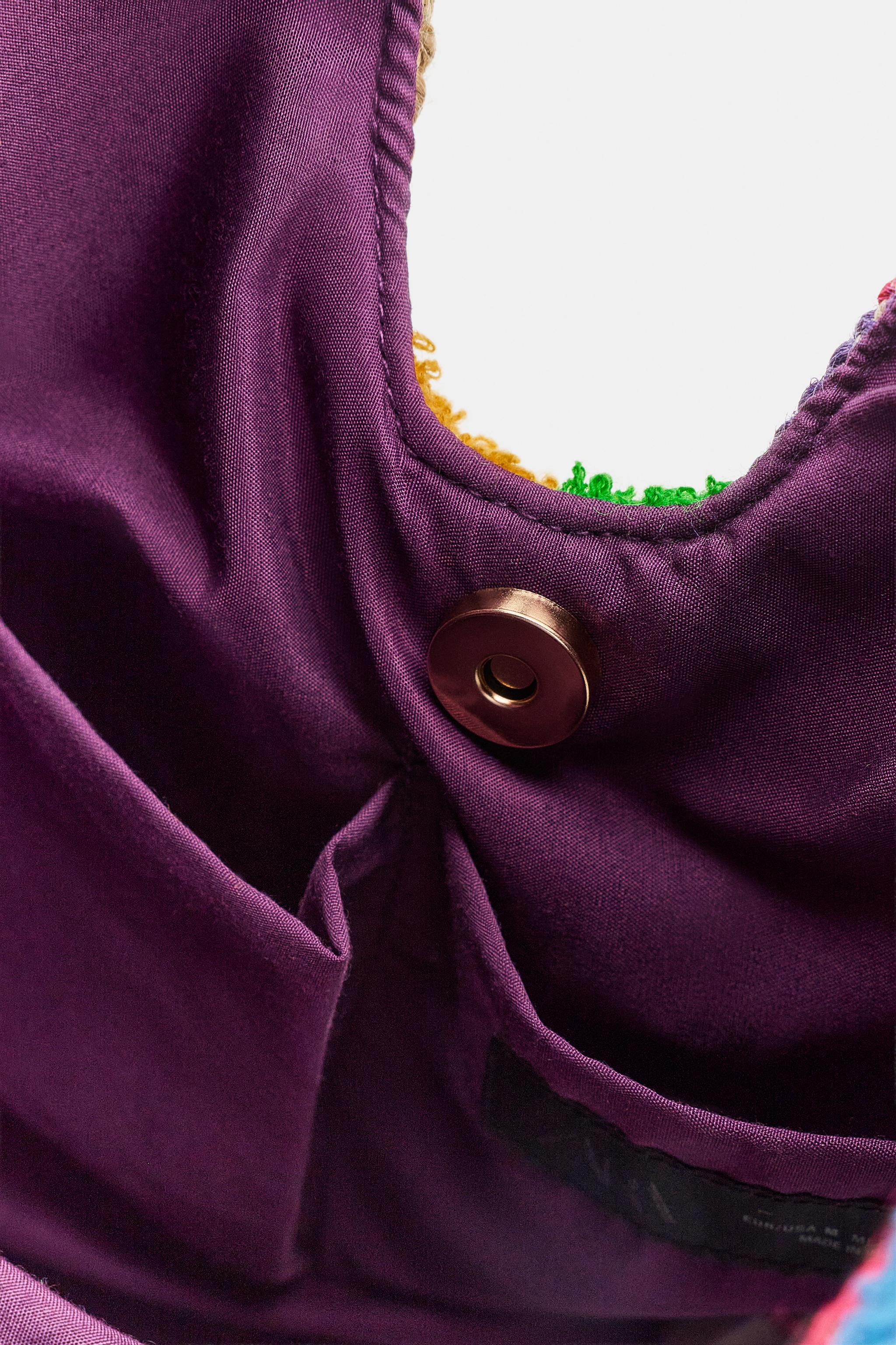 SAC À IMPRIMÉ RAYURES 100% JUPE