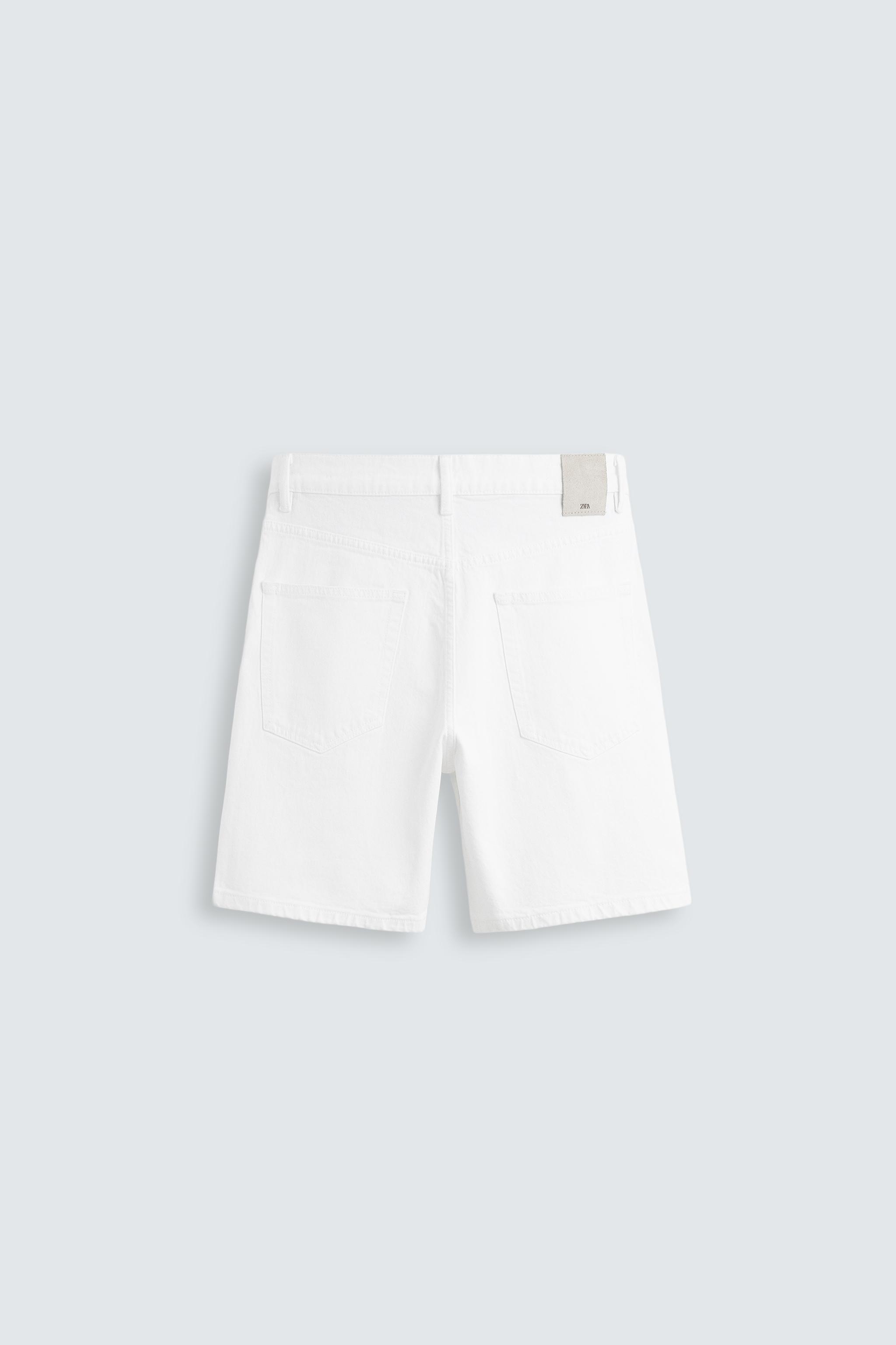 BERMUDA EN JEAN REGULAR FIT