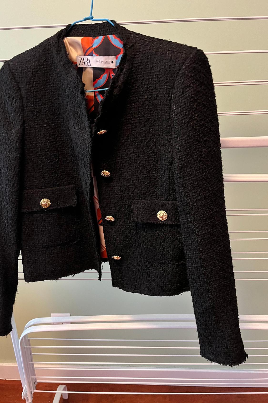 TEXTURED BLAZER WITH LINING - Image 3