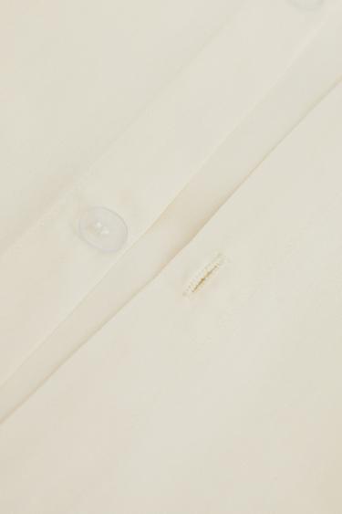 PERCALE DUVET COVER (200 THREAD COUNT) – Vaníliaszínű a ZARA-tól