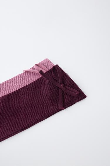 2-PACK OF LONG BOW SOCKS - Burgundy by Zara