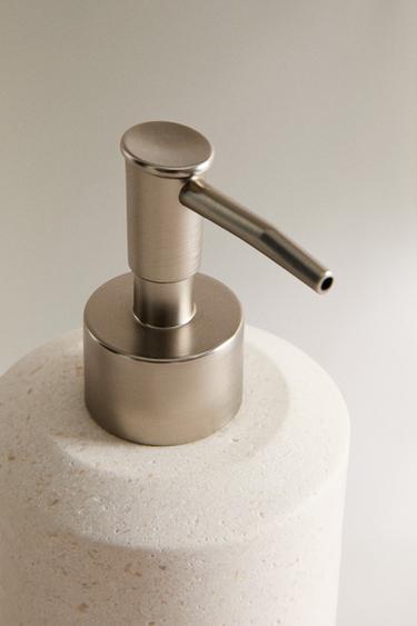 DISTRIBUTEUR SAVON MARBRE BLANC - blanc de Zara - Image 2