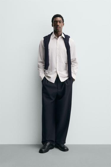 CHECK SHIRT WITH POCKET - Yellow by Zara - Image 0