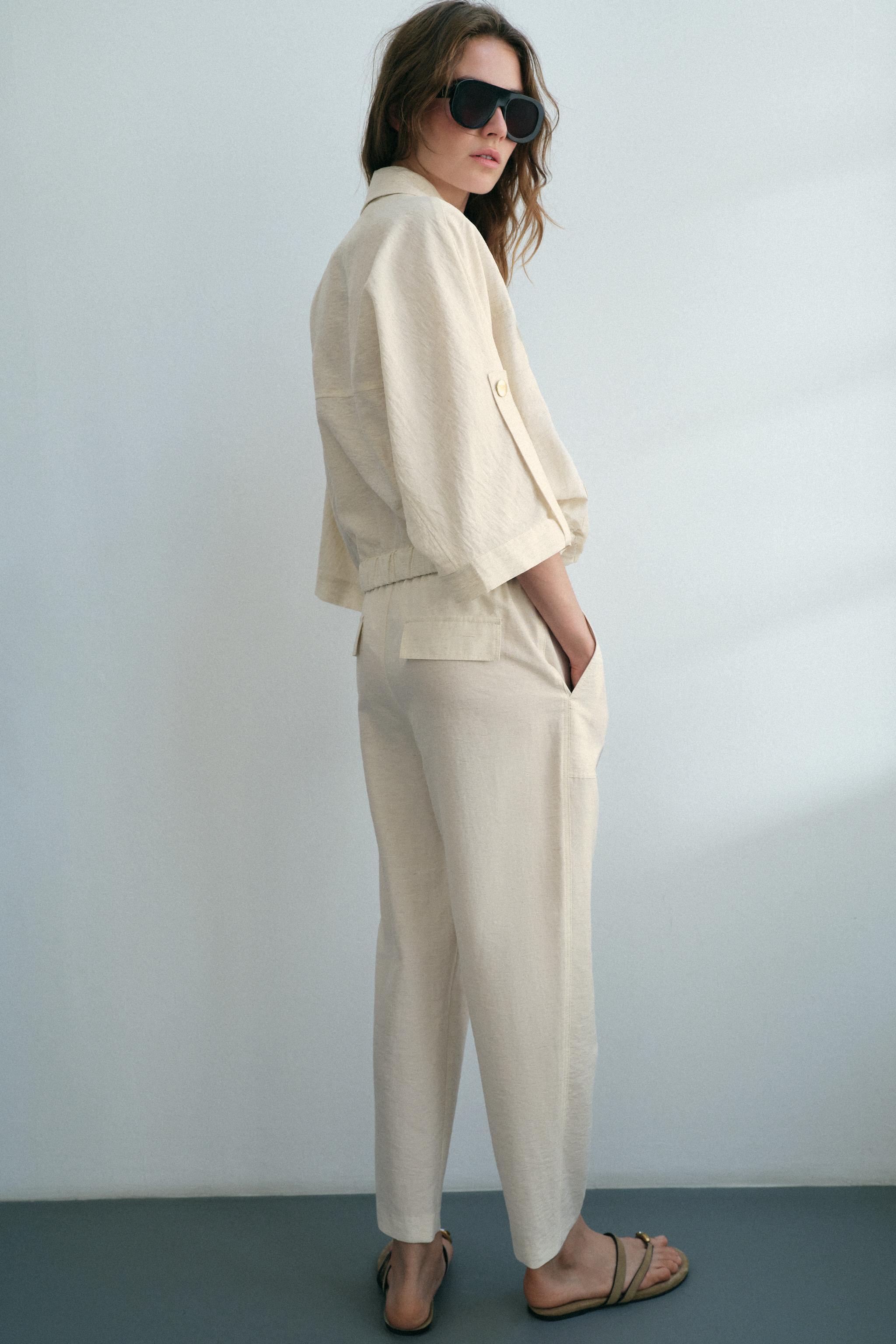 ELASTIC WAISTBAND PANTS