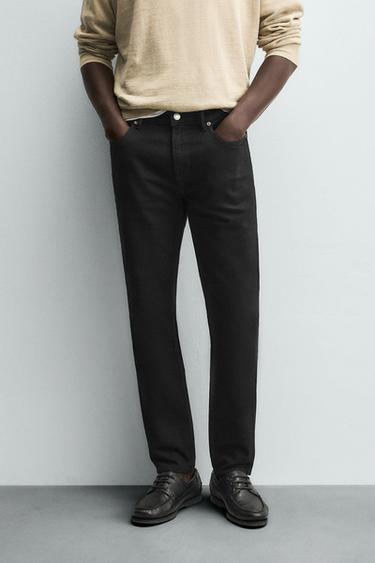 JEANS SLIM FIT - Negro de Zara