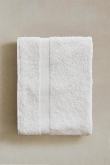PREMIUM COTTON BATH TOWEL (600 GXM²) - Білий Zara