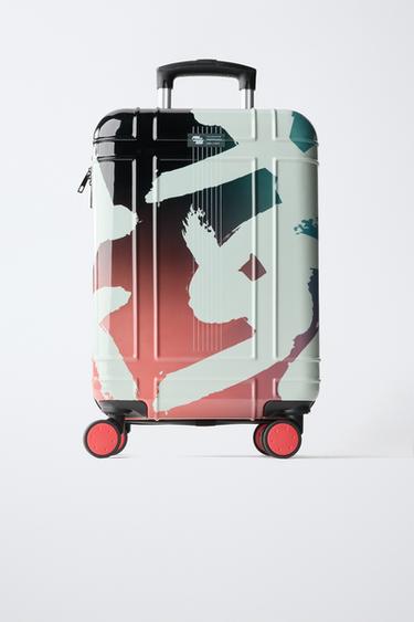 GRAPHIC PRINT SUITCASE — Multi-color 1