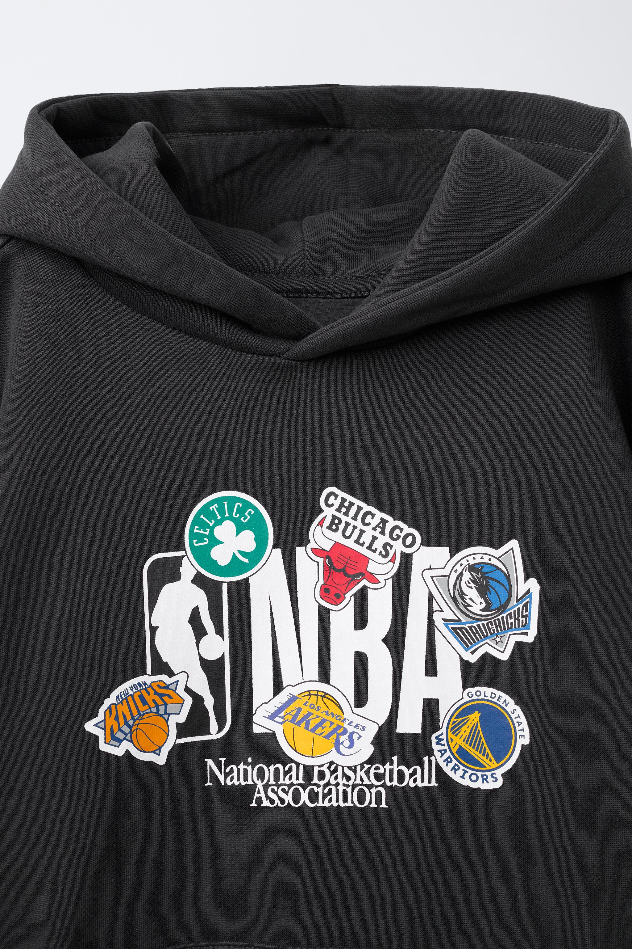 NBA MULTI TEAMS HOODIE - Dark anthracite | ZARA Canada