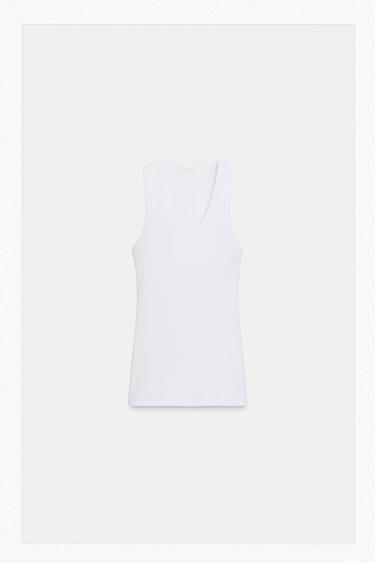 SUPIMA® COTTON TOP - White by Zara