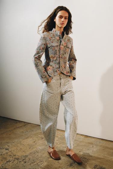Blazer de jacquard colección ZW