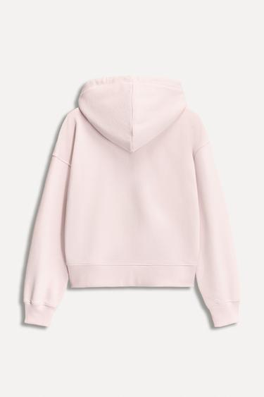50TH ANNIVERSARY PATCH HOODIE - Pastel pink by Zara - Image 1