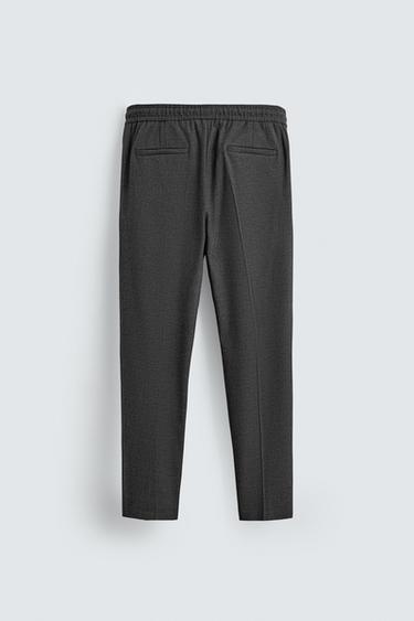 PANTALON TAILLE JOG CONFORT - FROSTED GRAY de Zara - Image 7