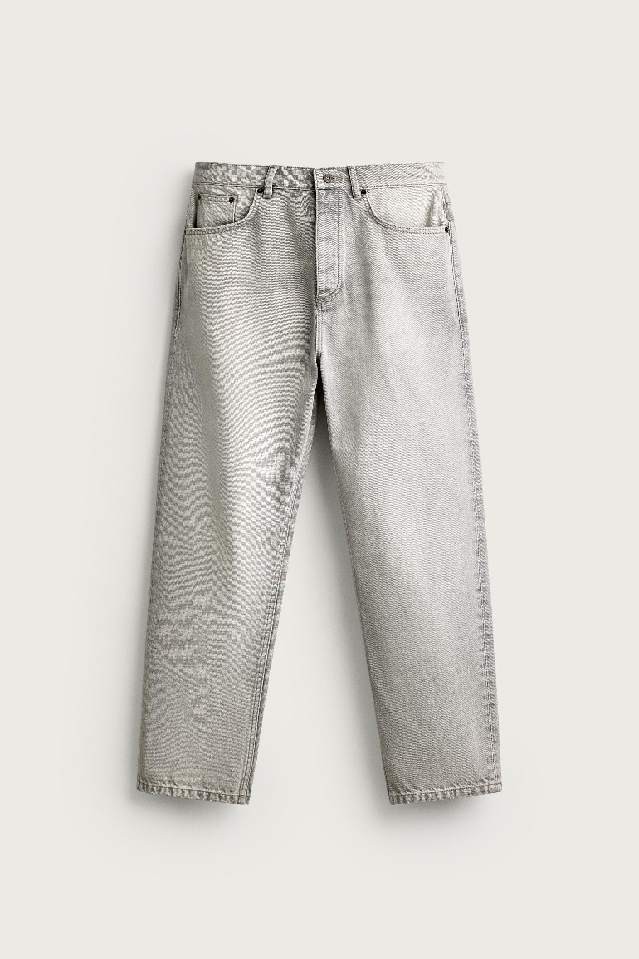 STRAIGHT ANKLE JEANS