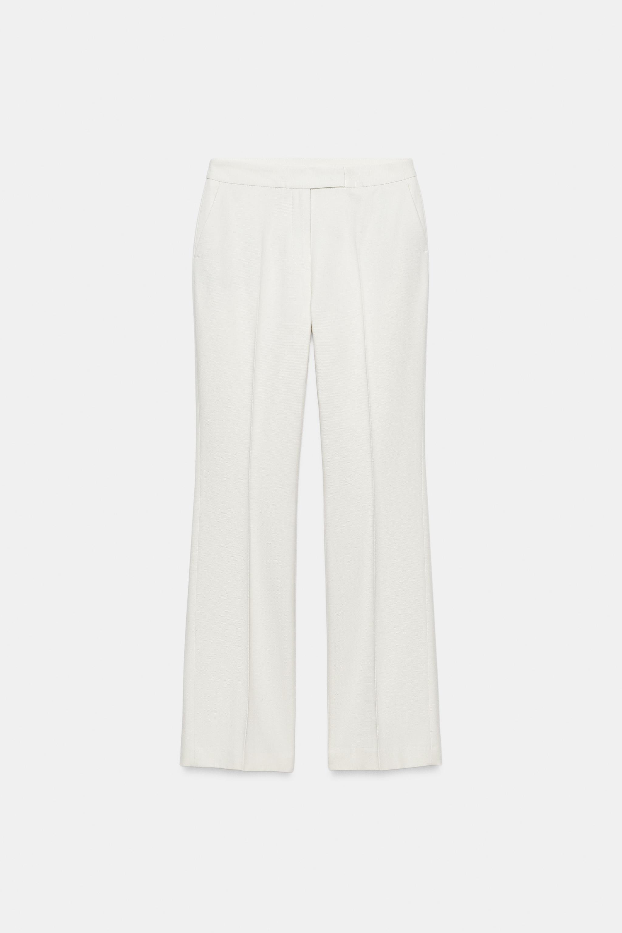 PANTALON DROIT TAILLE BASSE