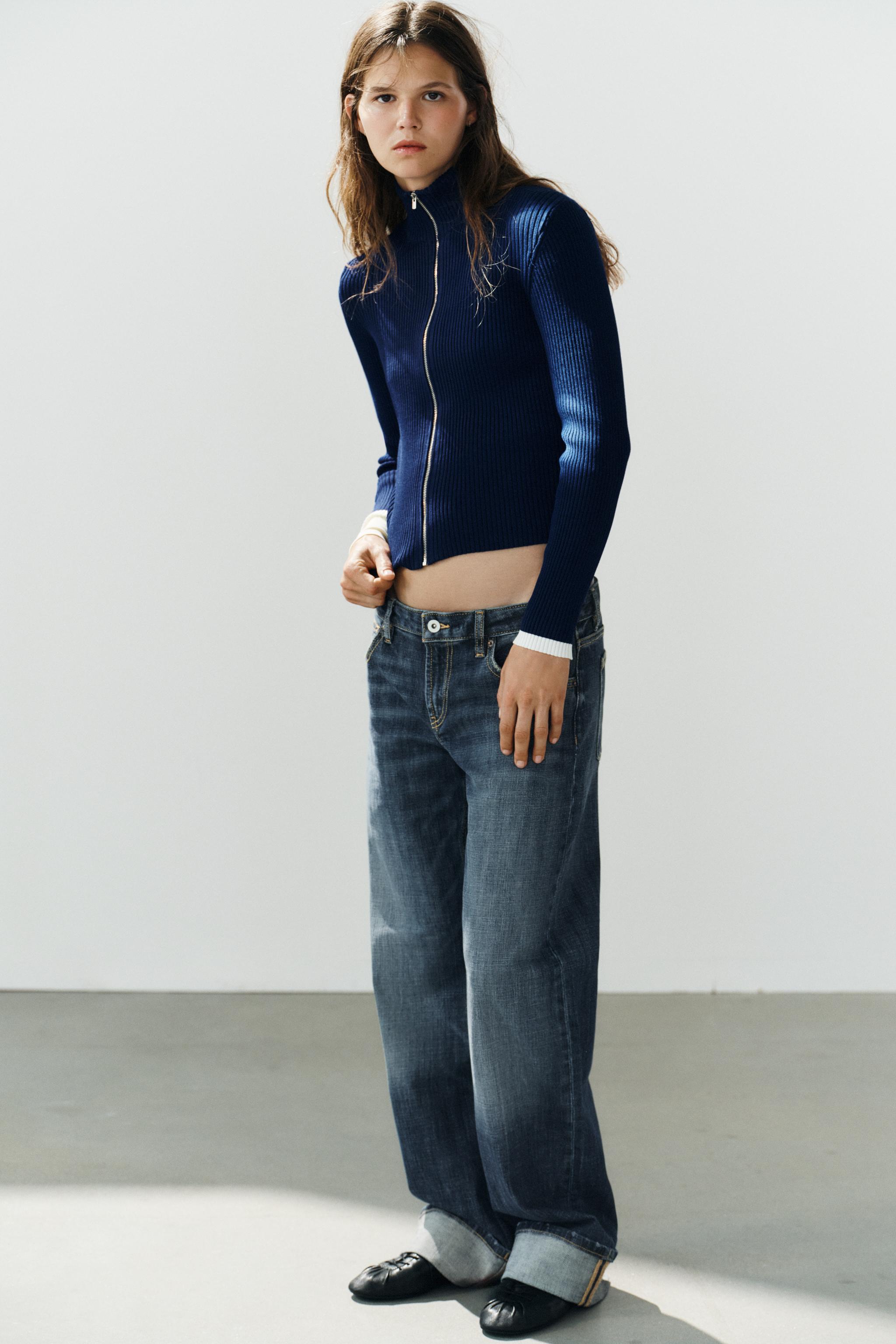 Женские кардиганы Zara RIB KNIT CARDIGAN — фото 4