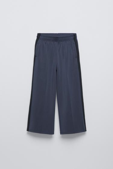 PANTALÓN BANDA CALIDAD MODAL - Gris antracita de Zara