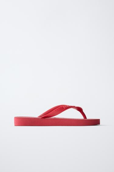 HAVAIANAS ® x ZARA SANDALEN - Rot von Zara