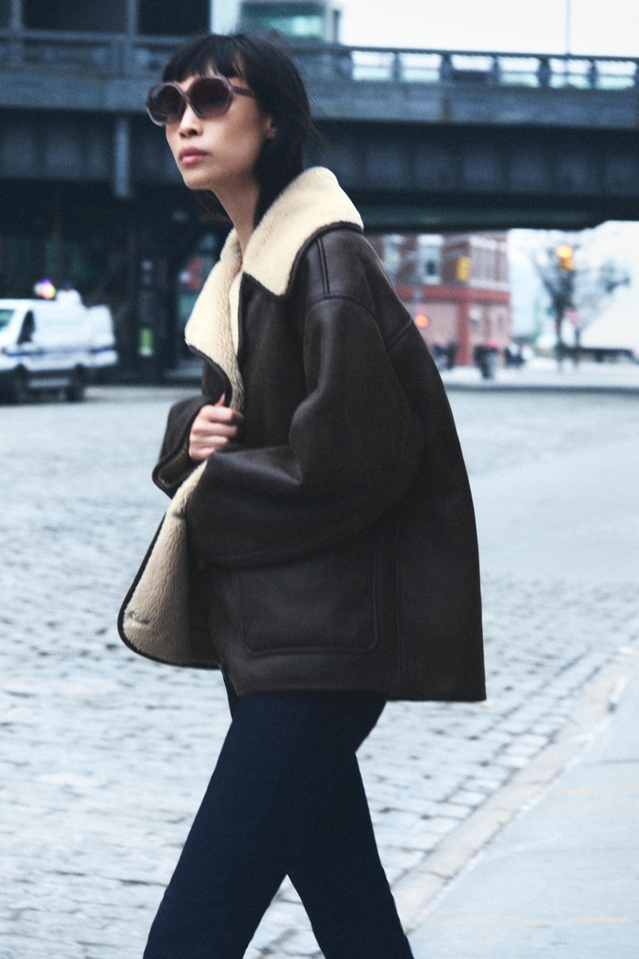 ZWコレクション リバーシブルジャケット - ブラック | ZARA