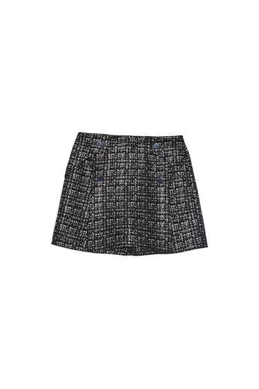 BERMUDA FALDA BOTONES