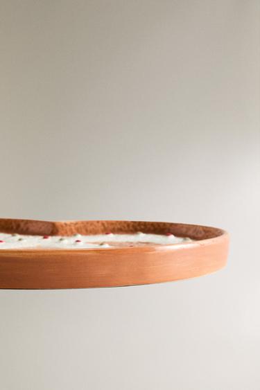 CHILDREN'S STONEWARE CHRISTMAS PRETZEL PLATE - Multicoloured by Zara - Image 3