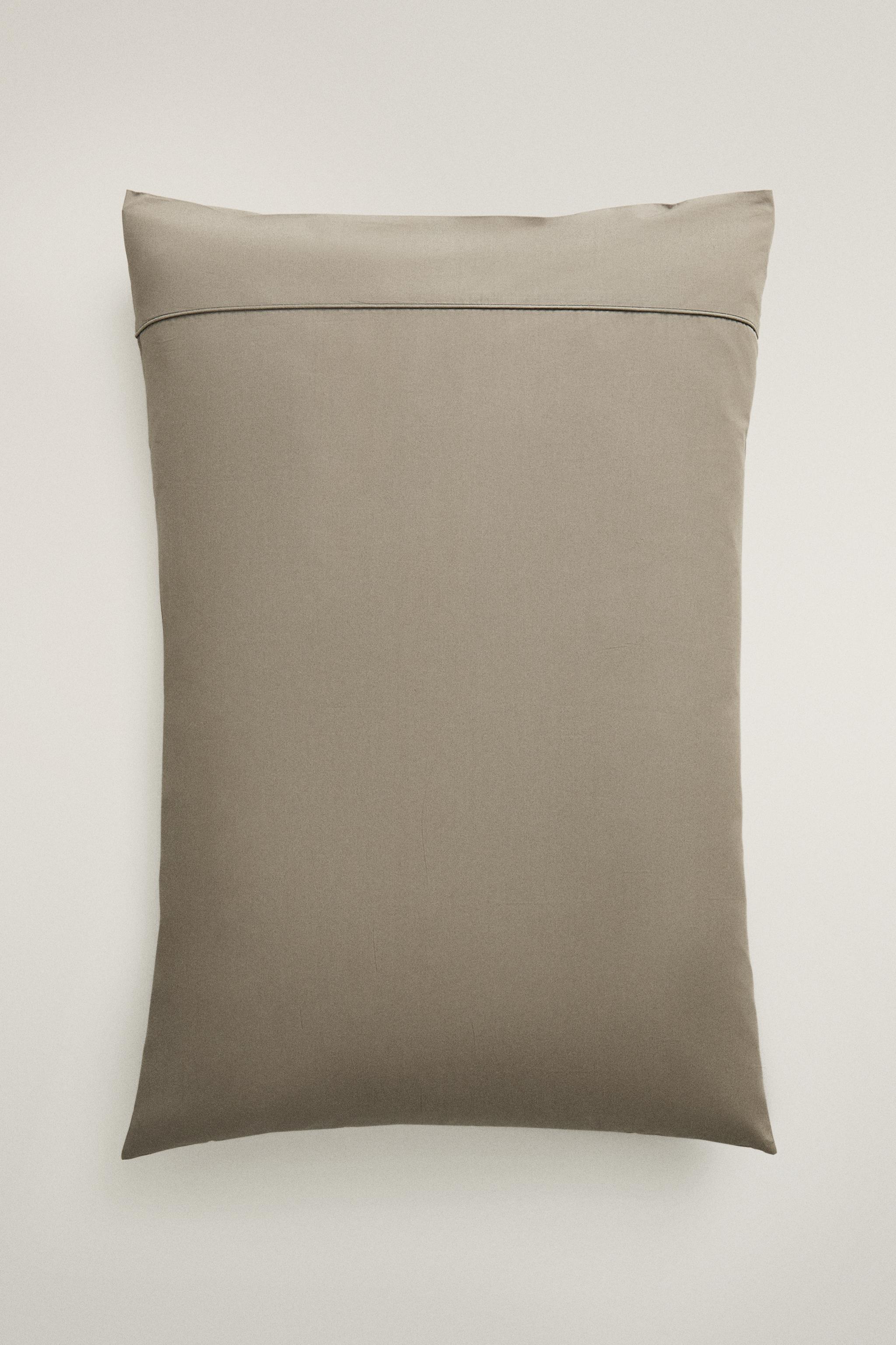 COTTON PERCALE PILLOWCASE (300 THREAD COUNT)