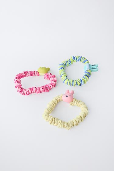 3-PACK OF MIFFY™ MERCIS BV © SCRUNCHIES - Pink by Zara - Image 1