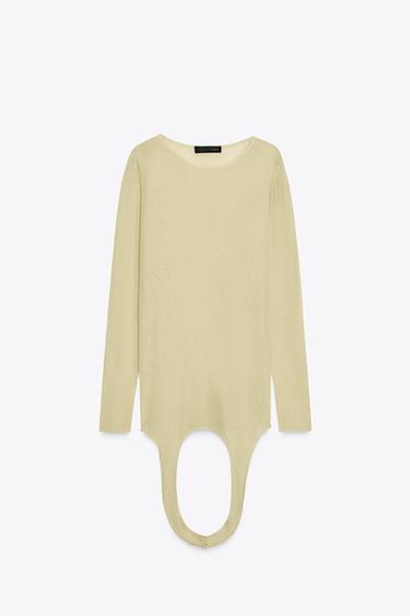 MULTI-POSITION KNIT TOP - TYEAMARILLO by Zara - Image 4