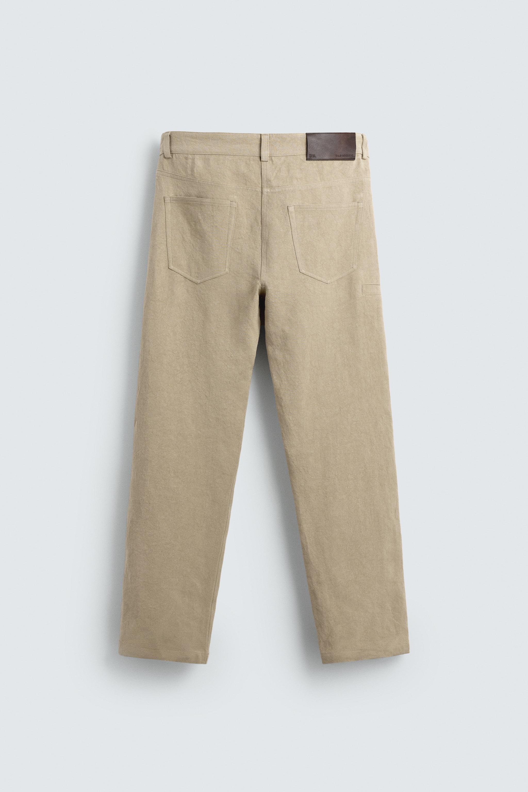 100% LINEN BALLOON FIT PANTS